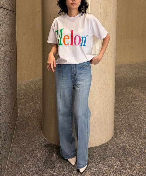 Rouge vif la cle / ルージュ・ヴィフ ラクレ Tシャツ | 【byeA./バイエー】Melon TEE/ロゴTシャツ | 詳細8
