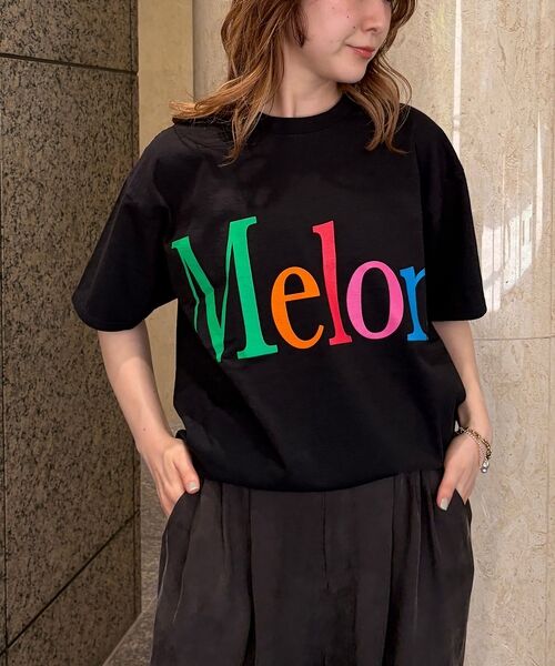 Rouge vif la cle / ルージュ・ヴィフ ラクレ Tシャツ | 【byeA./バイエー】Melon TEE/ロゴTシャツ | 詳細18