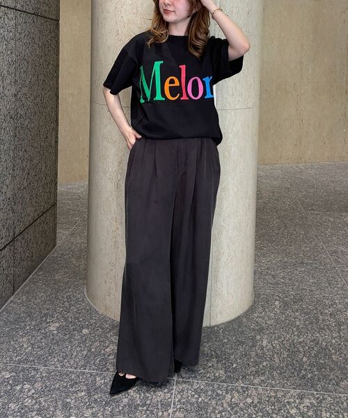 Rouge vif la cle / ルージュ・ヴィフ ラクレ Tシャツ | 【byeA./バイエー】Melon TEE/ロゴTシャツ | 詳細27