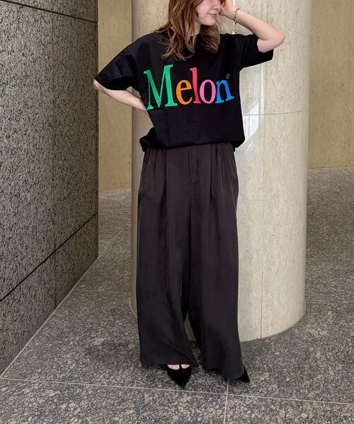 Rouge vif la cle / ルージュ・ヴィフ ラクレ Tシャツ | 【byeA./バイエー】Melon TEE/ロゴTシャツ | 詳細28