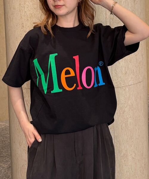 Rouge vif la cle / ルージュ・ヴィフ ラクレ Tシャツ | 【byeA./バイエー】Melon TEE/ロゴTシャツ | 詳細21