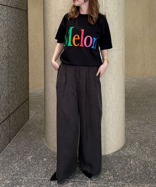 Rouge vif la cle / ルージュ・ヴィフ ラクレ Tシャツ | 【byeA./バイエー】Melon TEE/ロゴTシャツ | 詳細25