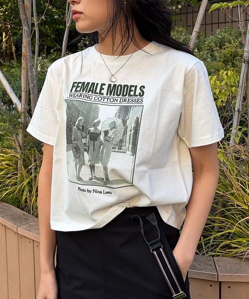 Rouge vif la cle / ルージュ・ヴィフ ラクレ Tシャツ | 【GOOD ROCK SPEED/グッドロックスピード】LIFE FEMALE（ホワイト）