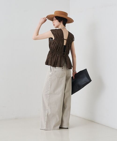 Rouge vif la cle / ルージュ・ヴィフ ラクレ デニムパンツ | 【upper hights/アッパーハイツ】THE BLAIR バギーデニム | 詳細21