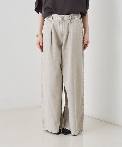 Rouge vif la cle / ルージュ・ヴィフ ラクレ デニムパンツ | 【upper hights/アッパーハイツ】THE BLAIR バギーデニム | 詳細22