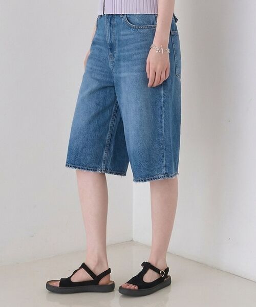 Rouge vif la cle / ルージュ・ヴィフ ラクレ デニムパンツ | 【upper hights/アッパーハイツ】THE LIAM SHORT デニム（ブルー）