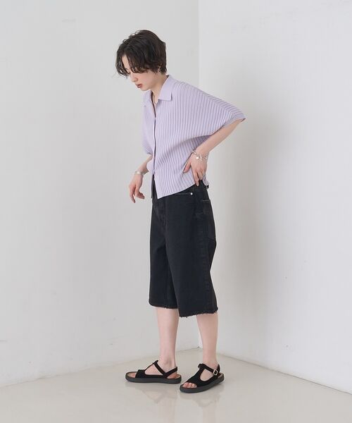 Rouge vif la cle / ルージュ・ヴィフ ラクレ デニムパンツ | 【upper hights/アッパーハイツ】THE LIAM SHORT デニム | 詳細16