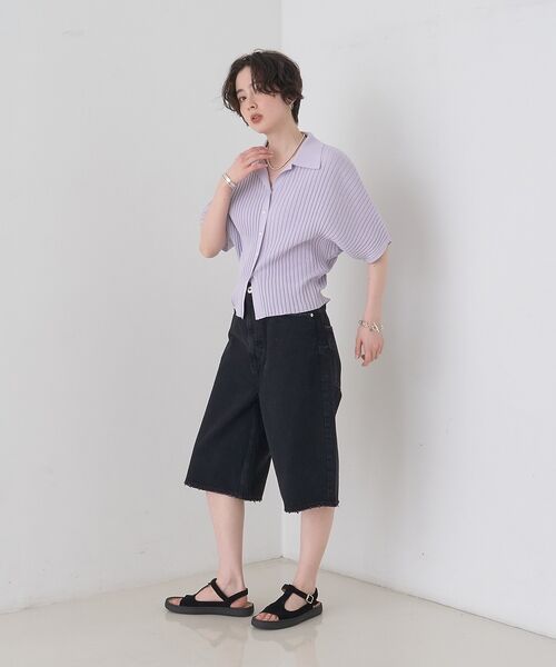 Rouge vif la cle / ルージュ・ヴィフ ラクレ デニムパンツ | 【upper hights/アッパーハイツ】THE LIAM SHORT デニム | 詳細17