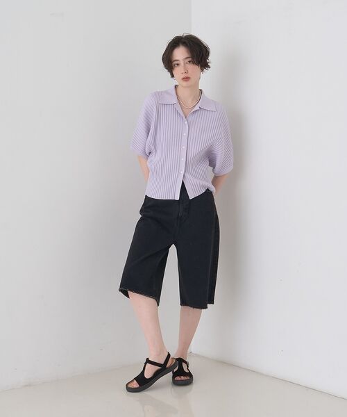 Rouge vif la cle / ルージュ・ヴィフ ラクレ デニムパンツ | 【upper hights/アッパーハイツ】THE LIAM SHORT デニム | 詳細12