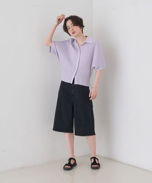 Rouge vif la cle / ルージュ・ヴィフ ラクレ デニムパンツ | 【upper hights/アッパーハイツ】THE LIAM SHORT デニム | 詳細13