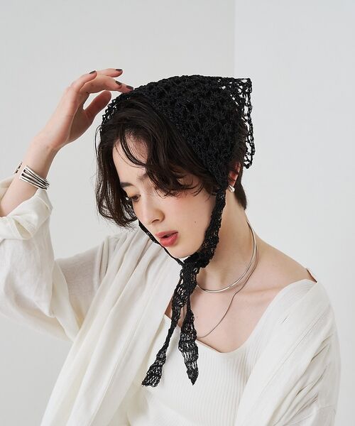 Rouge vif la cle / ルージュ・ヴィフ ラクレ ヘアアクセサリー | 【La Maison de Lyllis/ラ メゾン ド リリス】LISKE ク（ブラック）