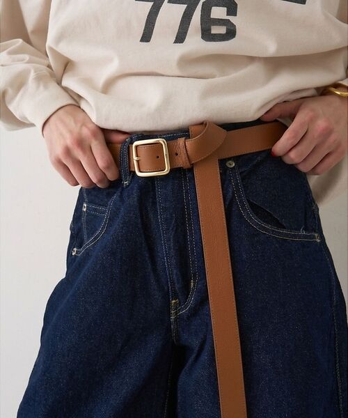 Rouge vif la cle / ルージュ・ヴィフ ラクレ ベルト・サスペンダー | 【ATELIER AMBOISE/アトリエ アンボワーズ】WILLER/レザーベ（キャメル）