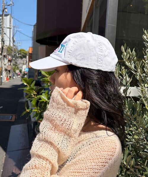 Rouge vif la cle / ルージュ・ヴィフ ラクレ ハット | 【byeA./バイエー】Melon CAP ロゴ刺繍ベースボールキャップ | 詳細1