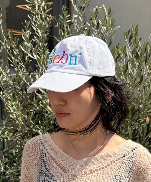 Rouge vif la cle / ルージュ・ヴィフ ラクレ ハット | 【byeA./バイエー】Melon CAP ロゴ刺繍ベースボールキャップ | 詳細4