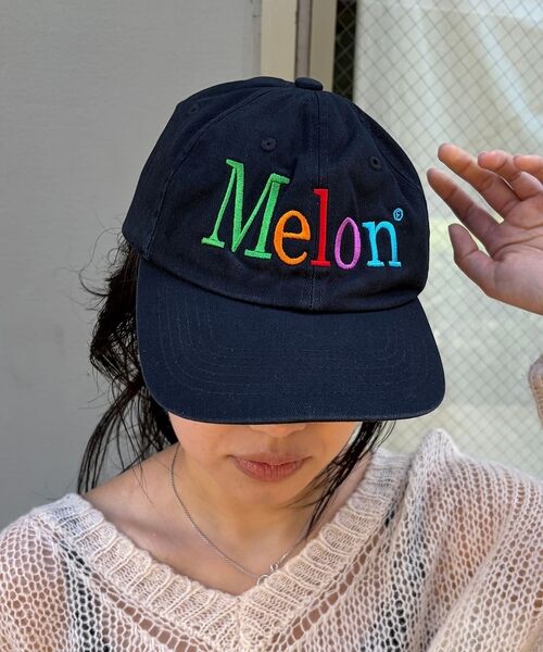 Rouge vif la cle / ルージュ・ヴィフ ラクレ ハット | 【byeA./バイエー】Melon CAP ロゴ刺繍ベースボールキャップ | 詳細10