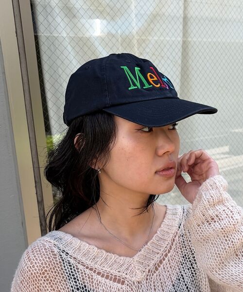 Rouge vif la cle / ルージュ・ヴィフ ラクレ ハット | 【byeA./バイエー】Melon CAP ロゴ刺繍ベースボールキャップ | 詳細12