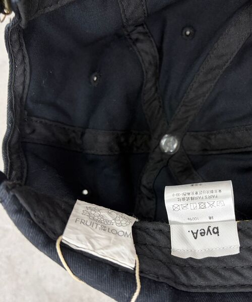 Rouge vif la cle / ルージュ・ヴィフ ラクレ ハット | 【byeA./バイエー】Melon CAP ロゴ刺繍ベースボールキャップ | 詳細16