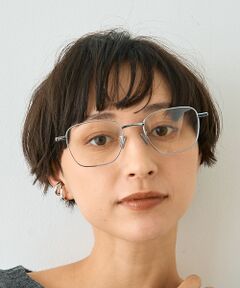 【SEESON／シーズン】THE RULER 04 チタンフレーム スクエアメガ