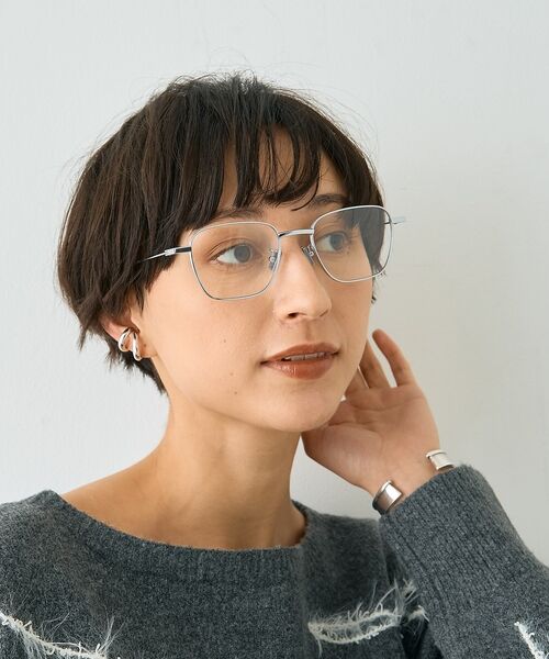 Rouge vif la cle / ルージュ・ヴィフ ラクレ サングラス・メガネ | 【SEESON／シーズン】THE RULER 04 チタンフレーム スクエアメガ | 詳細2