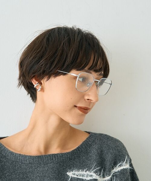 Rouge vif la cle / ルージュ・ヴィフ ラクレ サングラス・メガネ | 【SEESON／シーズン】THE RULER 04 チタンフレーム スクエアメガ | 詳細5