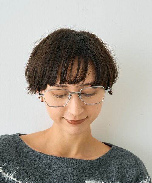 Rouge vif la cle / ルージュ・ヴィフ ラクレ サングラス・メガネ | 【SEESON／シーズン】THE RULER 04 チタンフレーム スクエアメガ | 詳細6