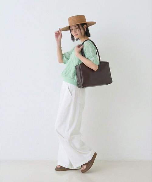 Rouge vif la cle / ルージュ・ヴィフ ラクレ トートバッグ | 【The Bagmati/ザ バグマティ】スクエアボストントートバッグ | 詳細1