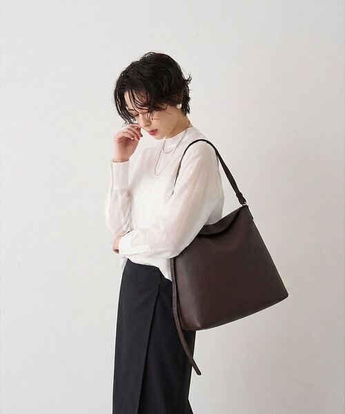 Rouge vif la cle / ルージュ・ヴィフ ラクレ トートバッグ | 【&MyuQ/アンドミューク】UPIS grande ショルダーバッグ/トートバ | 詳細3