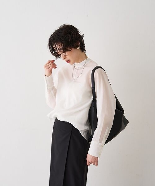 Rouge vif la cle / ルージュ・ヴィフ ラクレ トートバッグ | 【&MyuQ/アンドミューク】UPIS grande ショルダーバッグ/トートバ | 詳細9