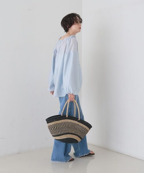 Rouge vif la cle / ルージュ・ヴィフ ラクレ かごバック | 【The Bagmati/ザ バグマティ】柄カゴバッグ | 詳細3