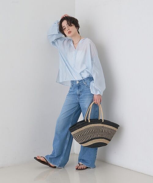 Rouge vif la cle / ルージュ・ヴィフ ラクレ かごバック | 【The Bagmati/ザ バグマティ】柄カゴバッグ | 詳細7