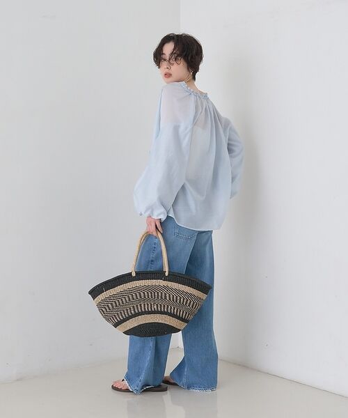 Rouge vif la cle / ルージュ・ヴィフ ラクレ かごバック | 【The Bagmati/ザ バグマティ】柄カゴバッグ | 詳細8
