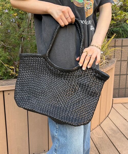 Rouge vif la cle / ルージュ・ヴィフ ラクレ トートバッグ | 【The Bagmati/ザ バグマティ】レザーメッシュミニトート | 詳細1