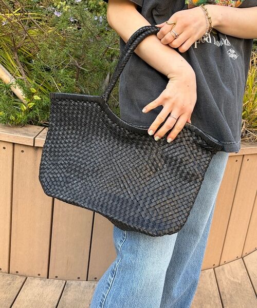 Rouge vif la cle / ルージュ・ヴィフ ラクレ トートバッグ | 【The Bagmati/ザ バグマティ】レザーメッシュミニトート | 詳細2