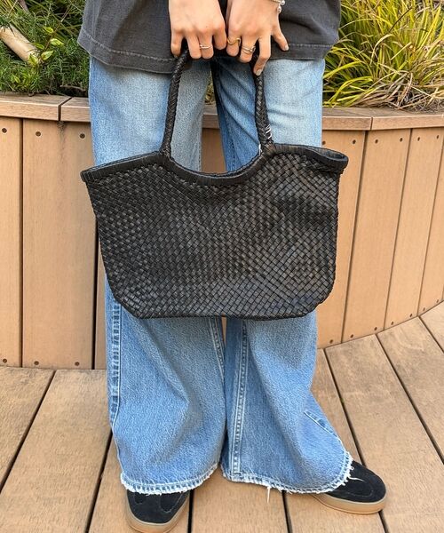 Rouge vif la cle / ルージュ・ヴィフ ラクレ トートバッグ | 【The Bagmati/ザ バグマティ】レザーメッシュミニトート | 詳細4