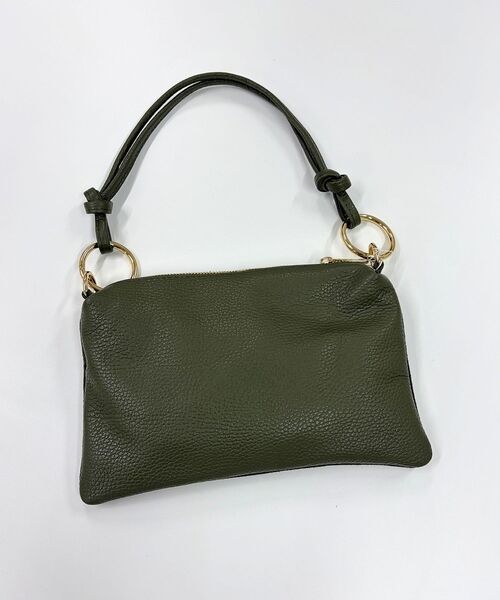 Rouge vif la cle / ルージュ・ヴィフ ラクレ ショルダーバッグ | 【AULENTTI/オウレンティ】2wayポシェットミニバッグ/ハンドバッグ/シ | 詳細6