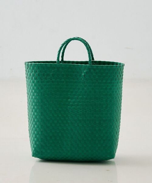 Rouge vif la cle / ルージュ・ヴィフ ラクレ かごバック | 【NHE/ニエ】カゴバッグ TO(TALL) トートバッグ【予約】（グリーン）