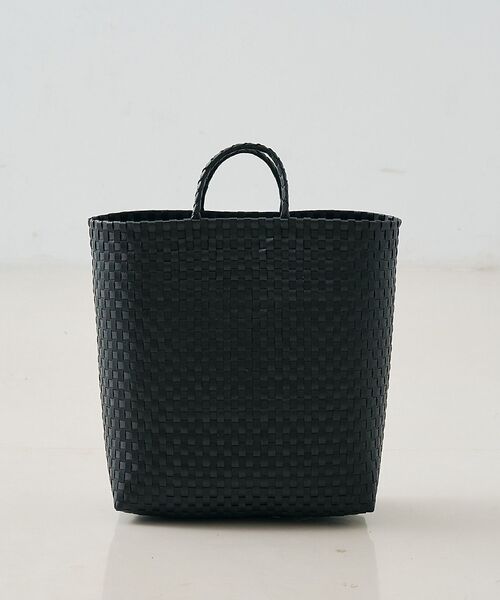 Rouge vif la cle / ルージュ・ヴィフ ラクレ かごバック | 【NHE/ニエ】カゴバッグ TO(TALL) トートバッグ【予約】（ブラック）