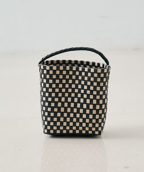 Rouge vif la cle / ルージュ・ヴィフ ラクレ かごバック | 【NHE/ニエ】カゴバッグ NHO(ONE HAND TALL) バスケットバッ | 詳細4