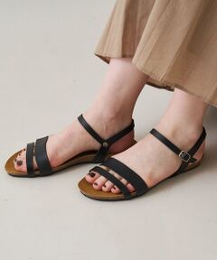 Rouge vif la cle / ルージュ・ヴィフ ラクレ サンダル | 【PLAKTON/プラクトン】ストラップフラットサンダル【予約】