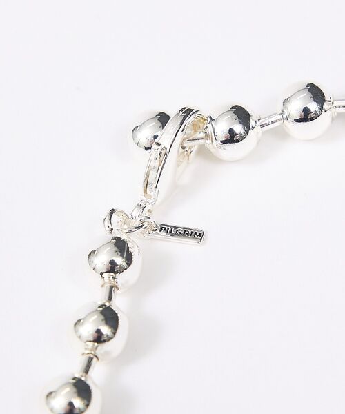 Rouge vif la cle / ルージュ・ヴィフ ラクレ ネックレス・ペンダント・チョーカー | 【PILGRIM/ピルグリム】AIR NL シルバーボールチェーンネックレス | 詳細11