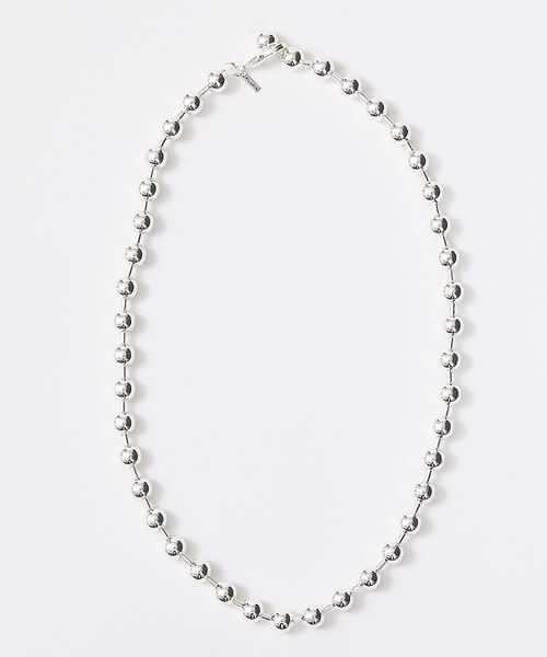 Rouge vif la cle / ルージュ・ヴィフ ラクレ ネックレス・ペンダント・チョーカー | 【PILGRIM/ピルグリム】AIR NL シルバーボールチェーンネックレス | 詳細8