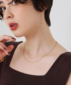 Rouge vif la cle / ルージュ・ヴィフ ラクレ ネックレス・ペンダント・チョーカー | 【TEN./テン】ツイストチェーンネックレスGD ゴールド 38cm