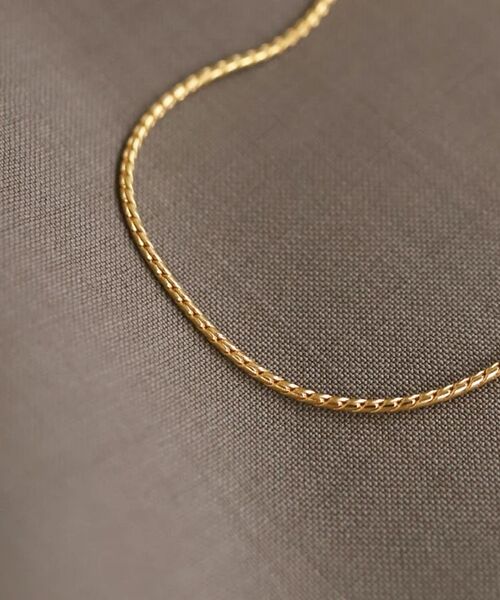 Rouge vif la cle / ルージュ・ヴィフ ラクレ ブレスレット・バングル | 【TEN./テン】ツイストチェーンブレスレットGD ゴールド | 詳細7