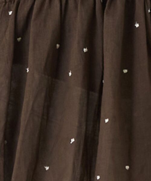 Rouge vif la cle / ルージュ・ヴィフ ラクレ シャツ・ブラウス | インドドット刺繍ブラウス【予約】 | 詳細10