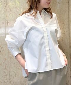 Rouge vif la cle / ルージュ・ヴィフ ラクレ シャツ・ブラウス | ボックスブロードショート丈シャツ【予約】