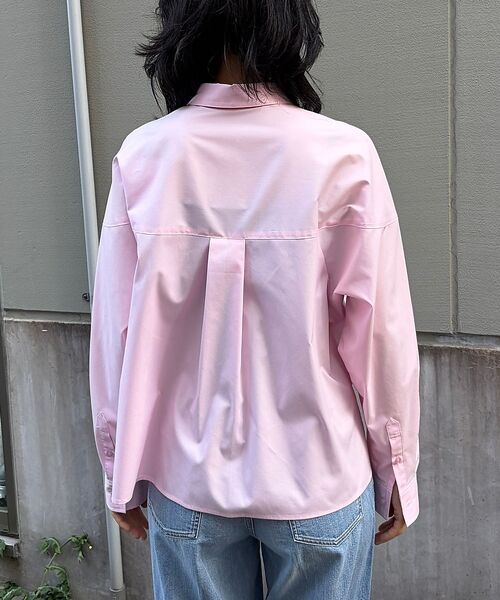 Rouge vif la cle / ルージュ・ヴィフ ラクレ シャツ・ブラウス | ボックスブロードショート丈シャツ【予約】 | 詳細21