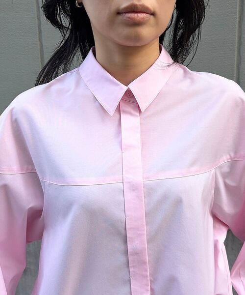 Rouge vif la cle / ルージュ・ヴィフ ラクレ シャツ・ブラウス | ボックスブロードショート丈シャツ【予約】 | 詳細22