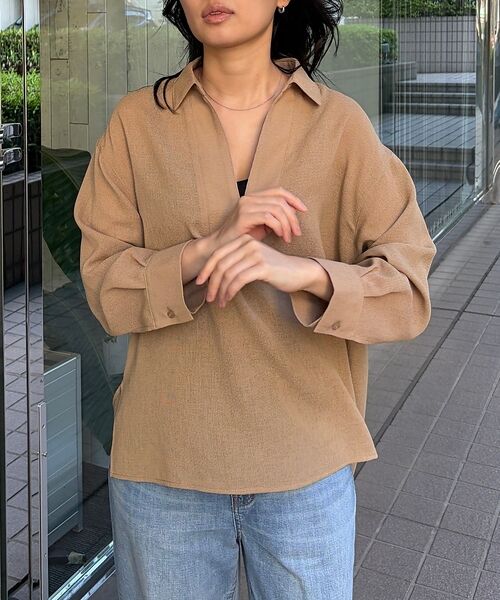 Rouge vif la cle / ルージュ・ヴィフ ラクレ シャツ・ブラウス | ヴィンテージメッシュプルオーバー/シャツ/ブラウス【予約】 | 詳細2