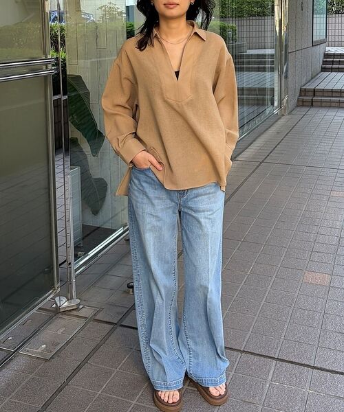 Rouge vif la cle / ルージュ・ヴィフ ラクレ シャツ・ブラウス | ヴィンテージメッシュプルオーバー/シャツ/ブラウス【予約】 | 詳細7