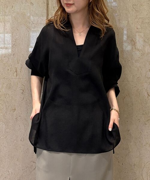 Rouge vif la cle / ルージュ・ヴィフ ラクレ シャツ・ブラウス | ヴィンテージメッシュプルオーバー/シャツ/ブラウス【予約】 | 詳細14